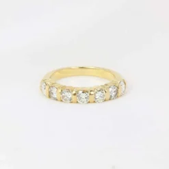 Demi-Alliance américaine diamants 1,4 ct
