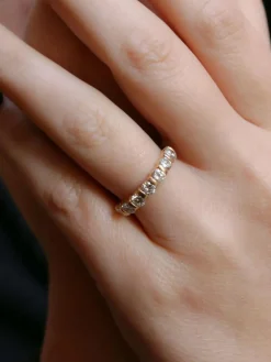 Demi-Alliance américaine diamants 1,4 ct