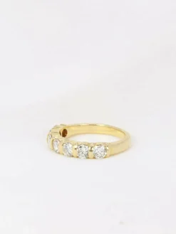 Demi-Alliance américaine diamants 1,4 ct