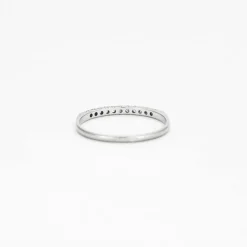 Demi-Alliance or et diamants