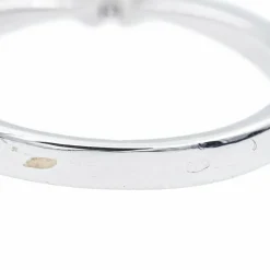 Diamani Bague Solitaire or blanc Diamant