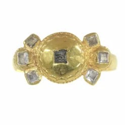Diamant, bague en or