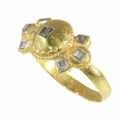 Diamant, bague en or