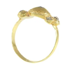 Diamant, bague en or