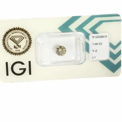 Diamant Scellé avec Certificat