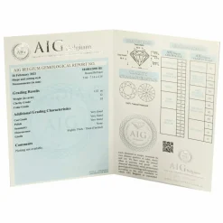 Diamant Scellé avec Certificat