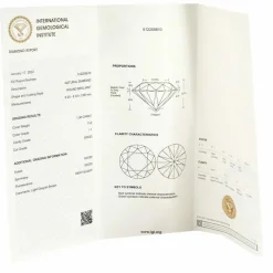 Diamant Scellé avec Certificat