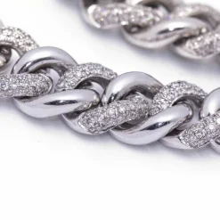 Diamond pavé bracelet SLABONES
