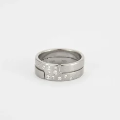 DINH VAN - Bague Seventies Diamants
