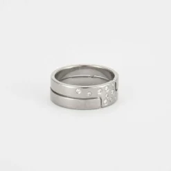 DINH VAN - Bague Seventies Diamants