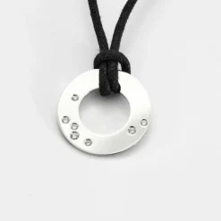 DINH VAN - Pendentif Cible Diamants