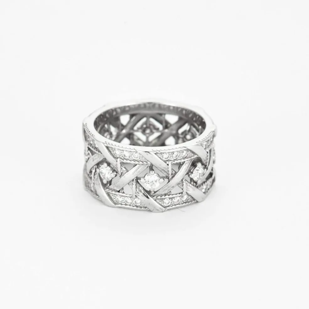 DIOR - My Dior - Bague or blanc et diamants