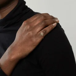 DIOR - ROSE DES VENTS Bague souple en or rose