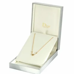 DIOR-ROSE DES VENTS - Collier en or jaune, nacre et diamants