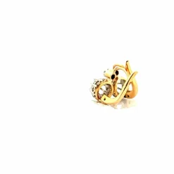 Dormeuse Or Jaune 18k & Diamants