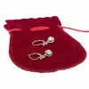 Dormeuses en or 18 carats et diamants