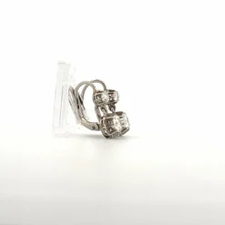 Dormeuses Or Blanc & Diamants