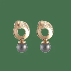 Dormeuses Perles de Tahiti Diamants