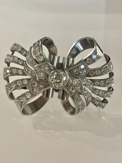 Double Clip Or Et Diamants