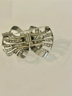 Double Clip Or Et Diamants
