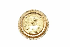 Dropsy - Broche/Pendentif Art Nouveau or et diamants