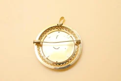 Dropsy - Broche/Pendentif Art Nouveau or et diamants