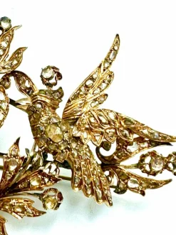 Ensemble broche et bague Empire austro-hongrois