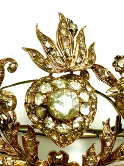 Ensemble broche et bague Empire austro-hongrois