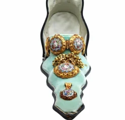 Ensemble de 3 micromosaïques 1850