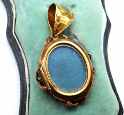 Ensemble de 3 micromosaïques 1850