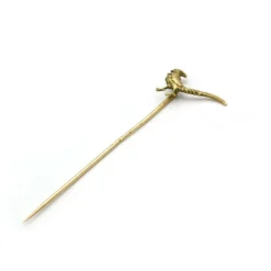 Epingle à cravate or jaune