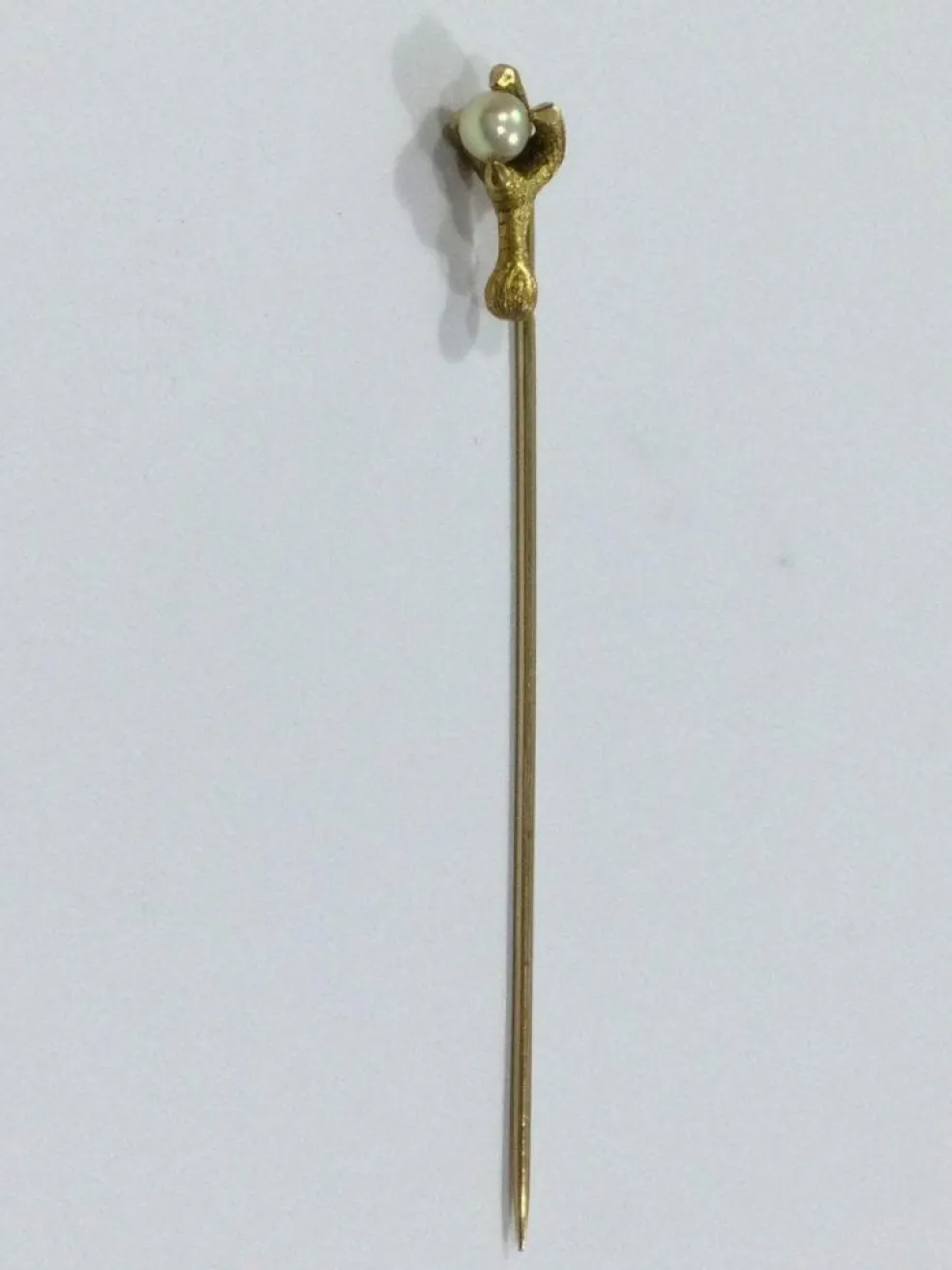 Epingle à Cravate patte d'aigle Perle