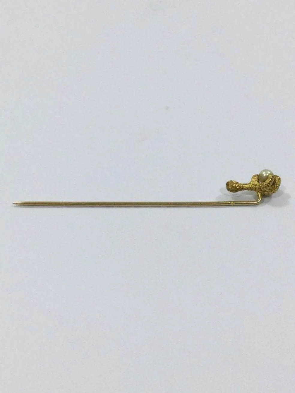 Epingle à Cravate patte d'aigle Perle