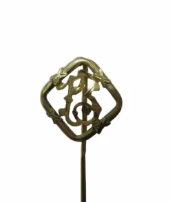 Epingle chiffre 13 porte-bonheur XIXe