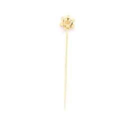 Epingle Or jaune Citrine