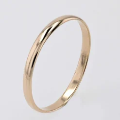 Fine Alliance homme or jaune