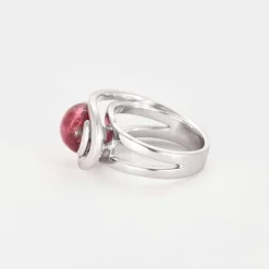 FRED - Sunlight - Bague Or blanc et Tourmaline rose