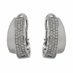 Giorgio Visconti Boucles d'oreilles Or blanc Diamant