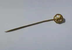 Grande épingle broche 1900 serpents Ouroboros