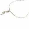 Guidetti | Collier semi-rigide en or blanc avec diamants taille brillant