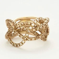 H. STERN - Zéphir - Bague or jaune et diamants