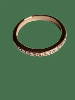Hulchi Belluni - Alliance or rose et diamants