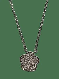 Hulchi Belluni - Pendentif or blanc et diamants