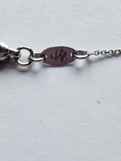 Hulchi Belluni - Pendentif or jaune et blanc et diamants