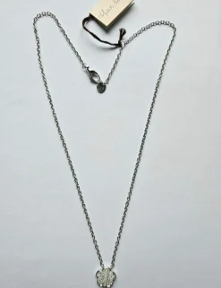 Hulchi Belluni - Pendentif or blanc et diamants