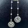 Important collier négligé en platine et diamants d’époque 1900