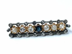 Impressionnante broche epingle en diamants, Empire austro-hongrois