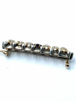 Impressionnante broche epingle en diamants, Empire austro-hongrois