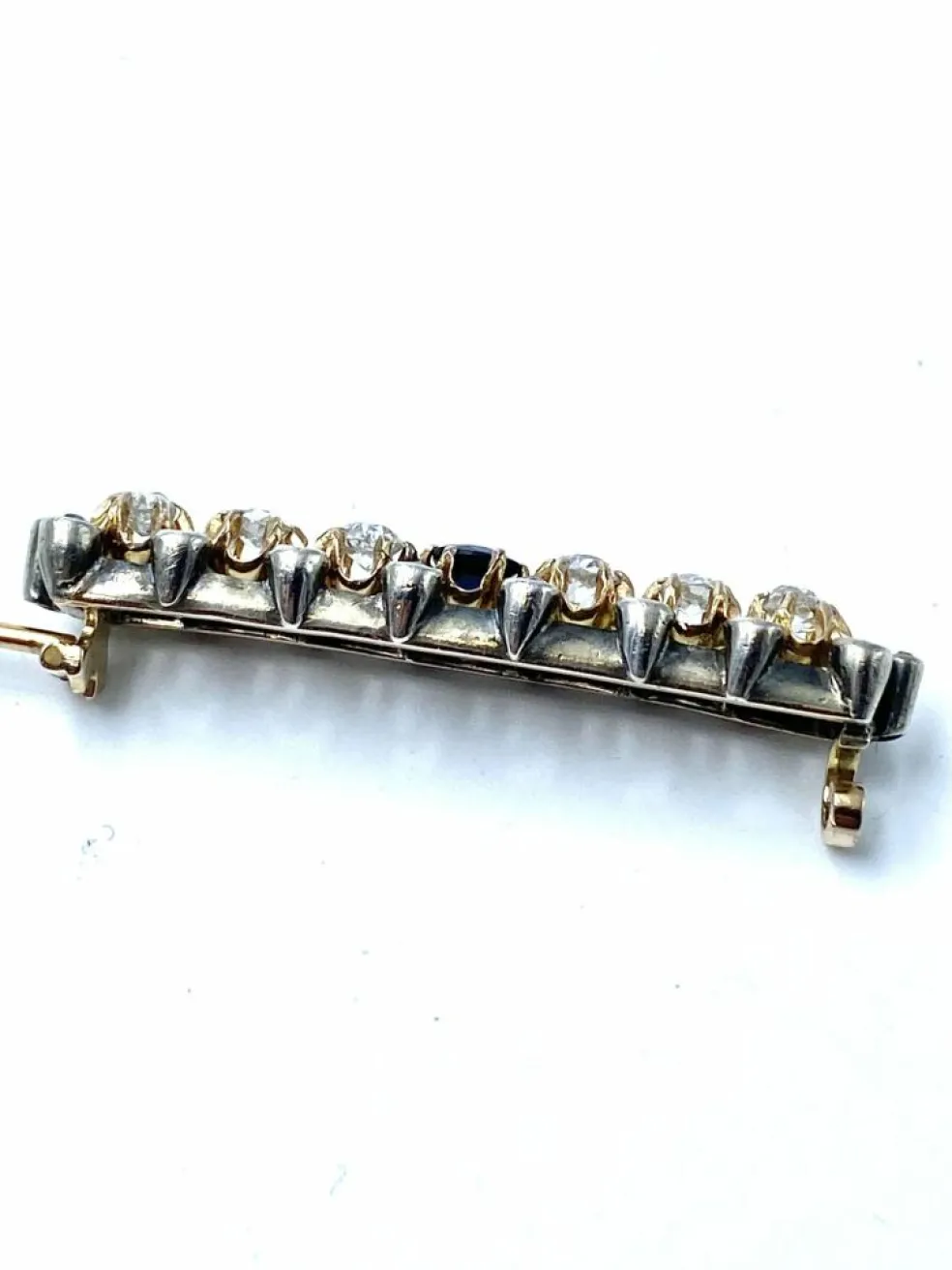 Impressionnante broche epingle en diamants, Empire austro-hongrois