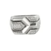 JOHN HARDY - Bague argent et diamants